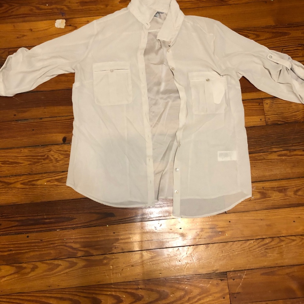 ❗️SOLD❗️ H&M cream cardigan